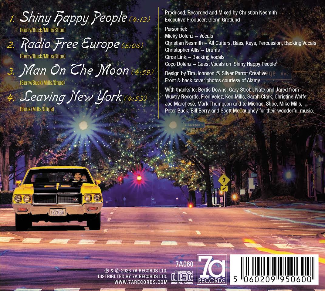 CD EP: Dolenz Sings R.E.M. - Personalized and Signed by Micky