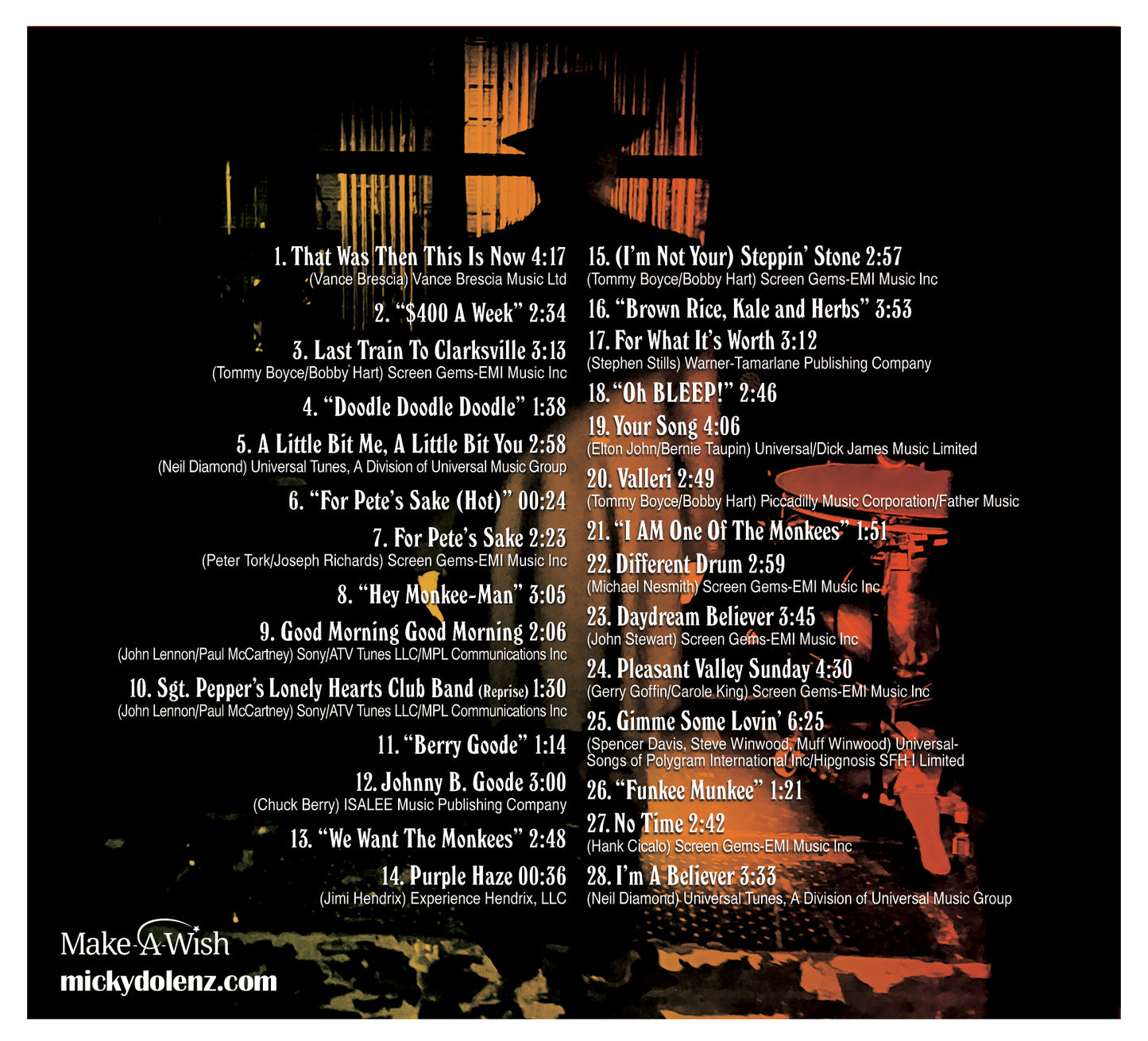CD: Micky Dolenz Live at the Troubadour CD