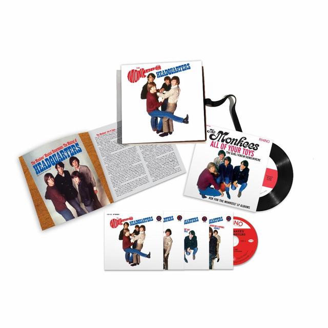 CD: The Monkees: Inside the HEADQUARTERS Super Deluxe Edition - Personalized & Signed by Micky