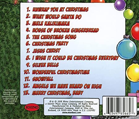 CD: The Monkees 'Christmas Party' CD - Personalized & Signed by Micky