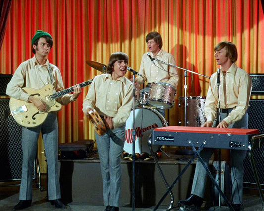 8 x 10: Monkees #1 Color - Personalized & Signed by Micky