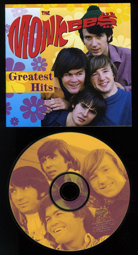 CD: The Monkees Greatest Hits 1995 - Personalized & Signed by Micky