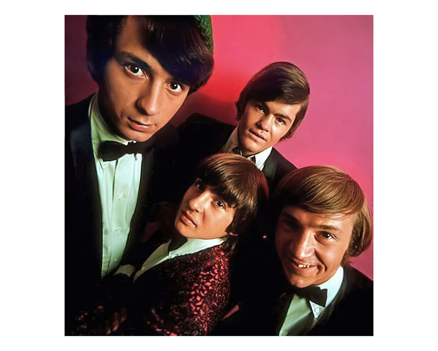 8 x 10: 1966 Monkees Studio Session - Personalized & Signed by Micky